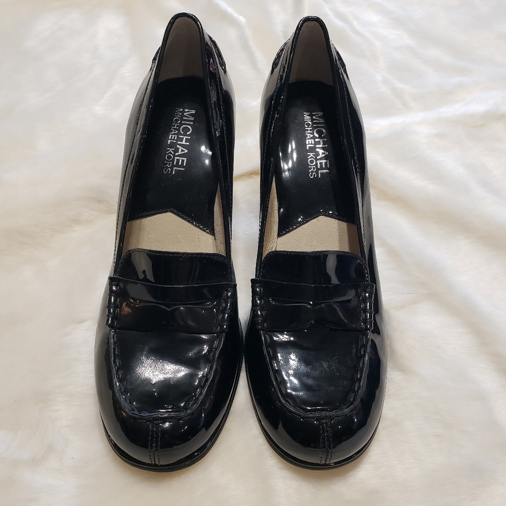 Michael Kors Patent Leather Heel - Size 5.5